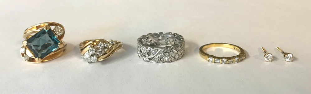 Heirloom jewellery redesign before and after