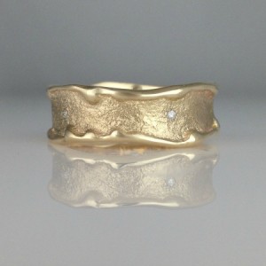 Ocean Inspired Wedding Bands - Jeanette Walker Jewellery