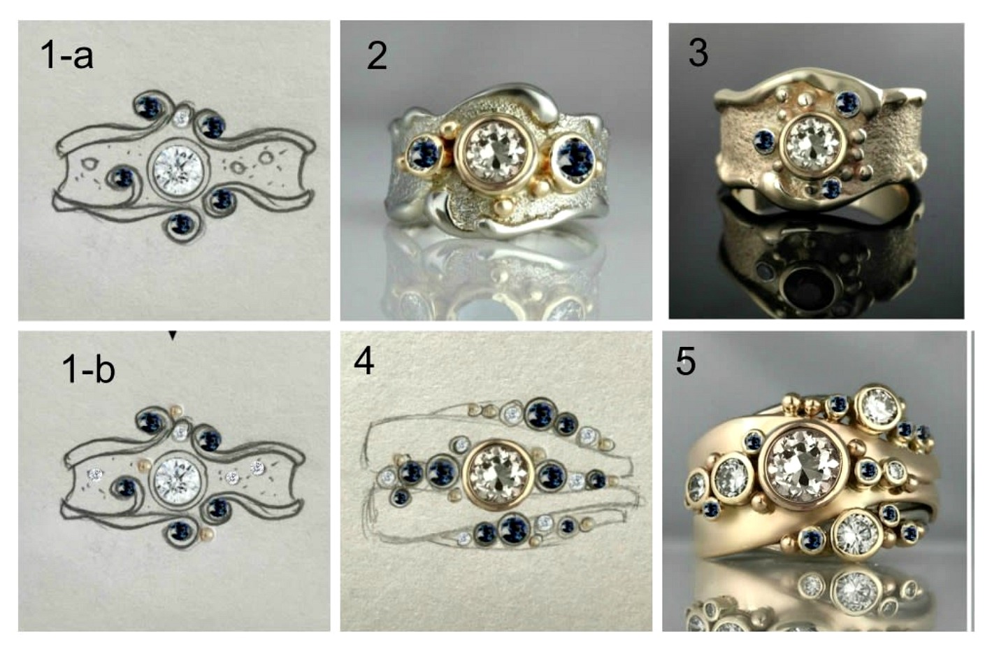 Customized jewellery design commission.
