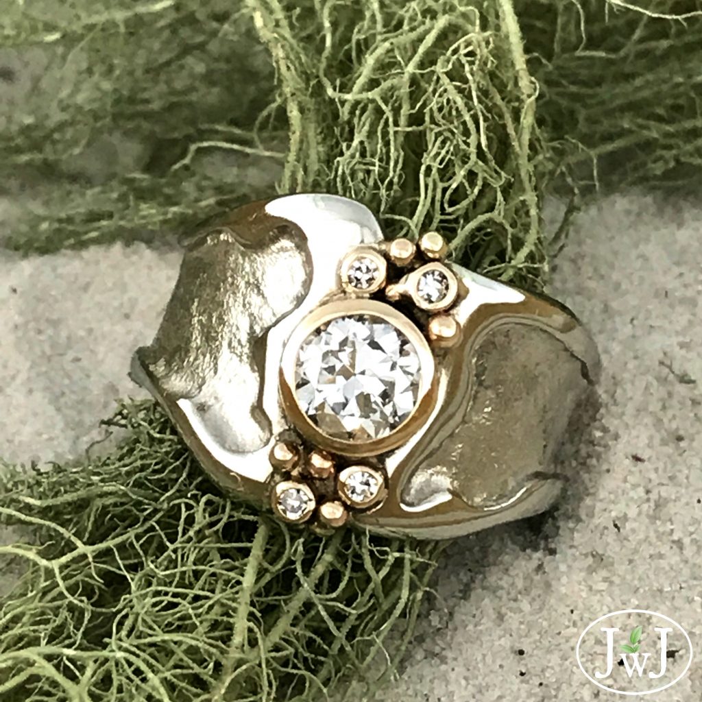 Vintage Diamonds in the Sand