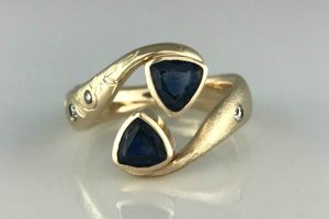 Sapphires of Joy Ring