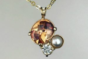 Fire Opal Pendant