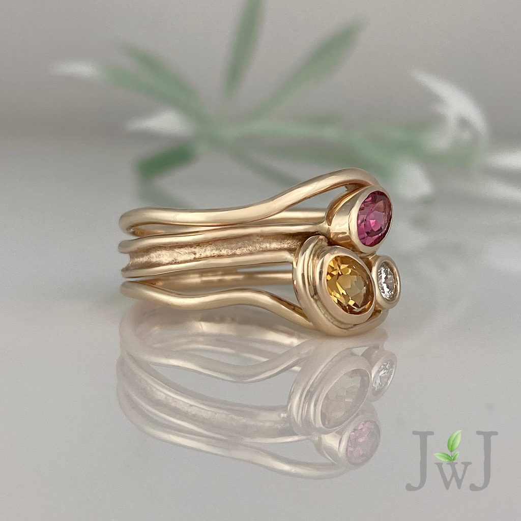 Jill's Ancient Sands Horizon Ring