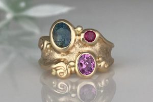 Michelle's Ancient Swirl Ring