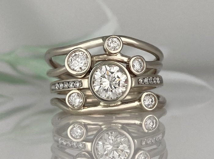 Crystal’s Horizon Engagement Ring