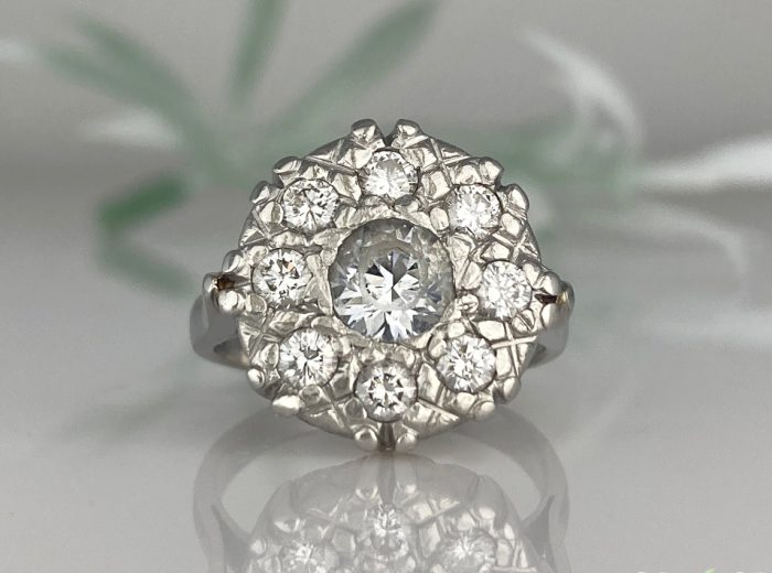 Kim’s Vintage Inspired Engagement Ring